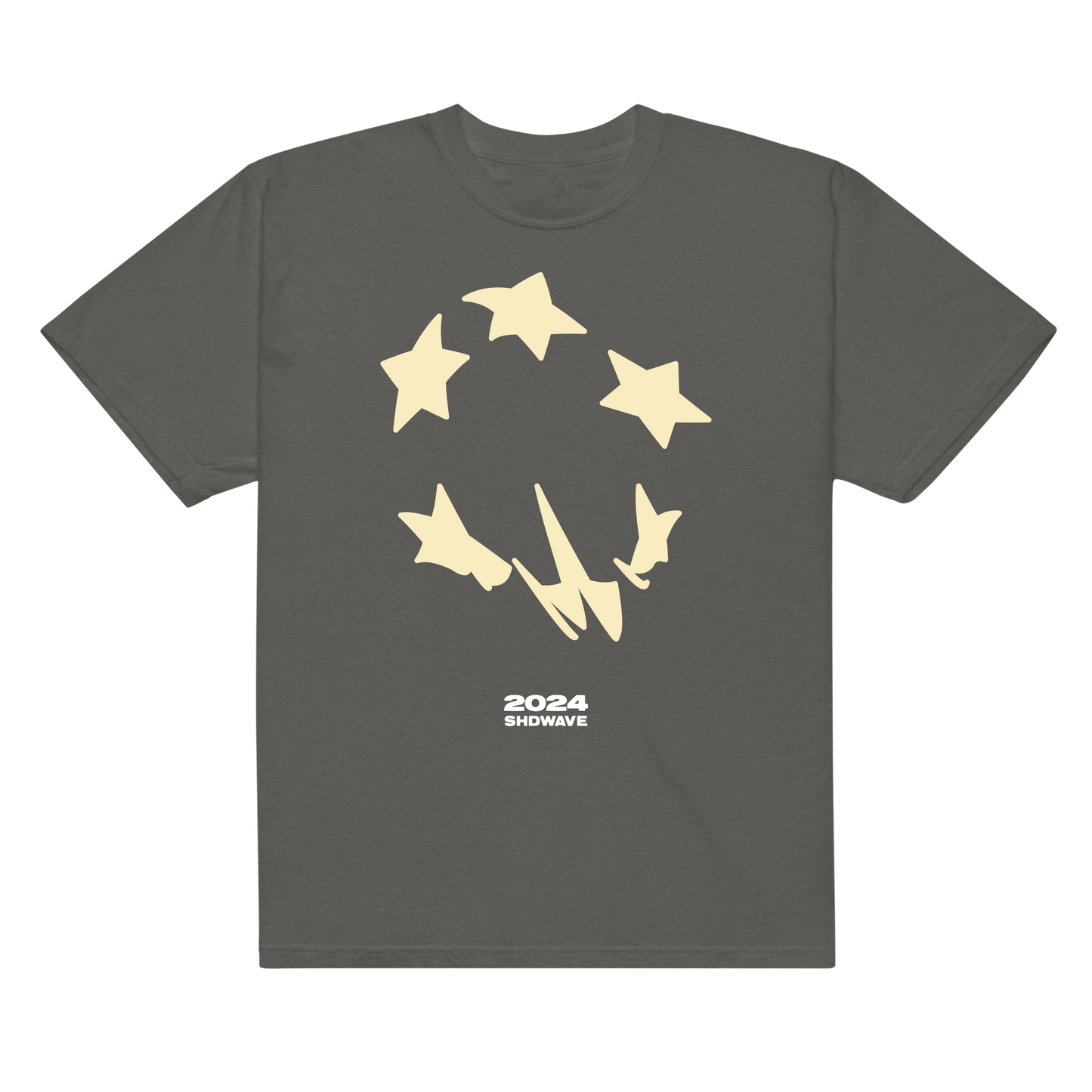 'tour thru the Naked stars, 2024' t-shirt